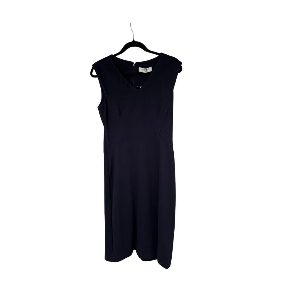 MM Lafluer Evelyn Dress Galaxy Blue Women’s 8 NWT Sheath Professional - Picture 2 of 12